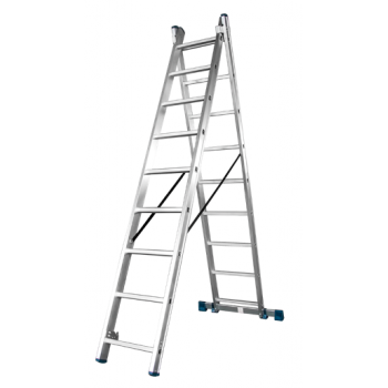ΣΚΑΛΑ ΔΙΠΛΗ ΑΛΟΥΜΙΝΙΟΥ 6063...